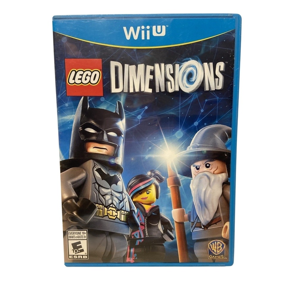 LEGO Dimensions Nintendo Wii U Game with Manual and Case Action Adventure
